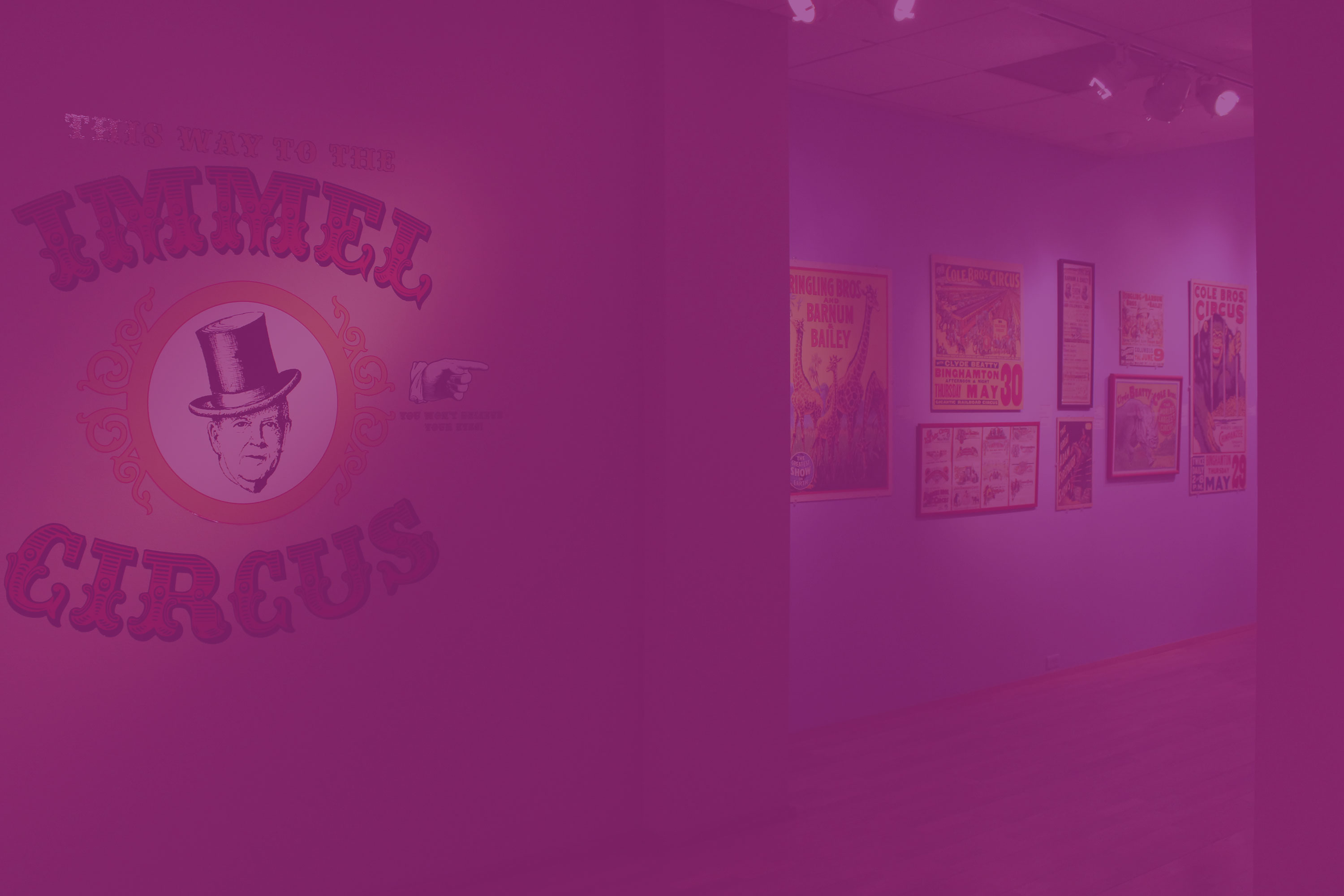 Immel Circus Header Background Image