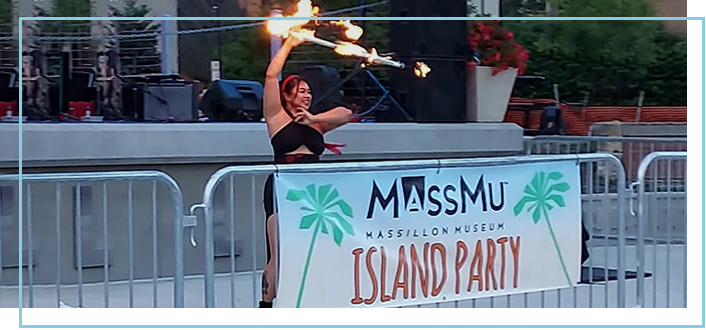 Massillon Museum's 2023 Island Party draws hundreds to downtown